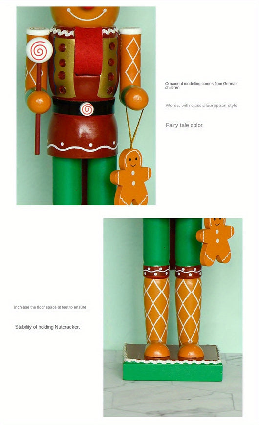 Cascanueces Navideño Europeo - Decoración Clásica para el Hogar - Image 9