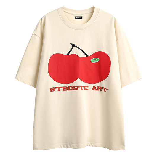 Camiseta Estampado Cereza para Hombre