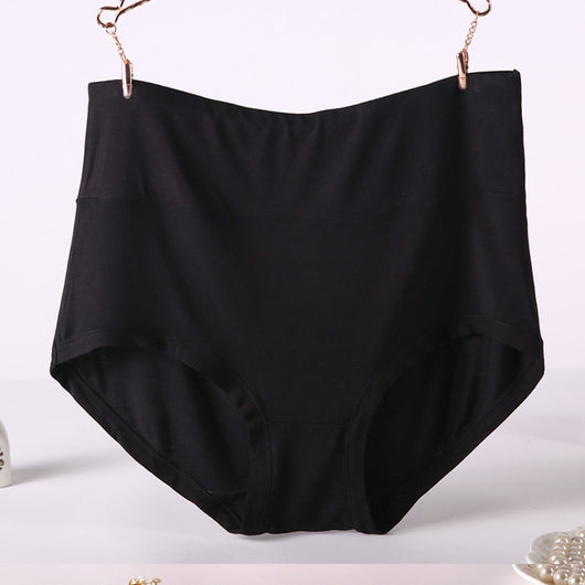 Pack 4 Pantaletas Cintura Alta Viscosa Suave Colores Lisos Mujer - Image 5