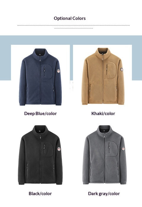 Chaqueta Casual Gruesa con Múltiples Bolsillos para Hombre - Image 10