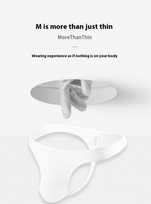 Bóxer Tipo Tanga Masculino Transpirable Ice Silk Cintura Baja Verano - Image 15