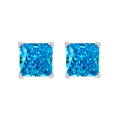 Aretes de Diamante Carbono Corte Flor de Hielo - Image 10