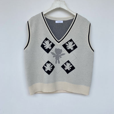 Cardigan Holgado Estilo Universitario para Mujer - Image 27