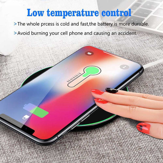Cargador Inalámbrico Espejo Esmerilado 10W - Image 2