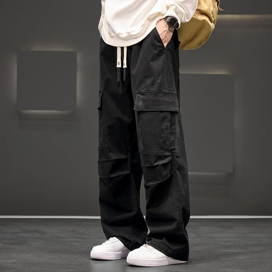Pantalones Rectos Talla Grande para Trabajo y Uso Casual - Image 2