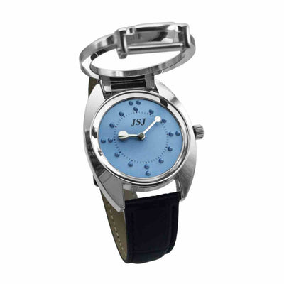 Reloj Redondo Táctil con Flip - Lectura al Tacto - Image 2