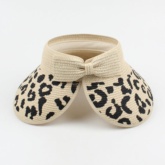 Sombrero de Copa Estampado Leopardo para Mujer - Estilo Verano Moderno - Image 4