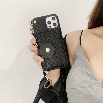 Funda Telefónica con Cordón Trenzado y Monedero Integrado - Image 8