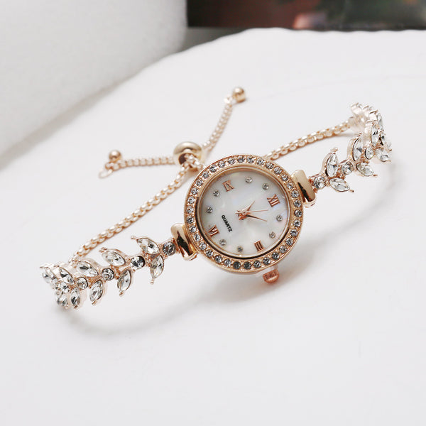 Reloj Pulsera Extraíble de Moda Simple para Mujer