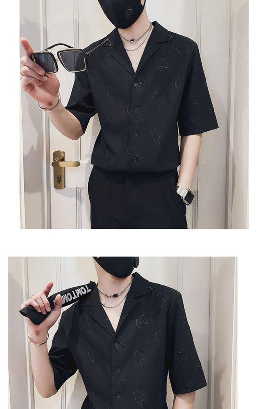 Camisa Casual de Seda de Hielo para Hombre - Image 11