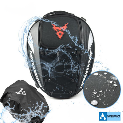 Bolsa Impermeable para Casco de Motocicleta - Mochila de Asiento Trasero - Image 12