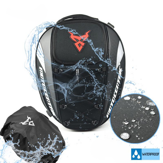 Bolsa Impermeable para Casco de Motocicleta - Mochila de Asiento Trasero - Image 12
