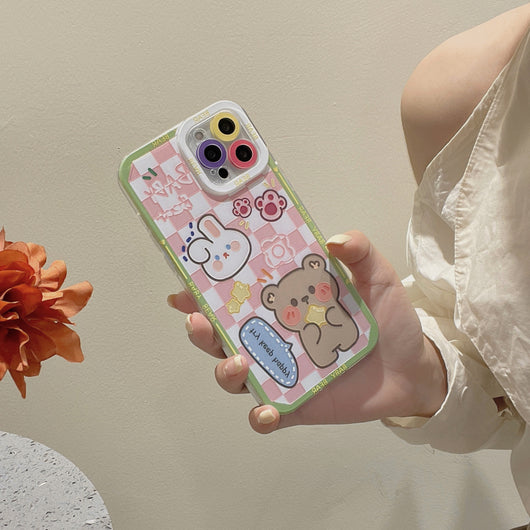 Funda Protectora Integral para Celular con Diseños de Animales Cartoon - Image 13