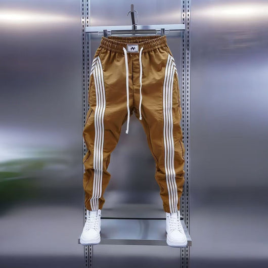 Pantalones Jogger a Rayas para Hombre - Comodidad Casual - Image 8