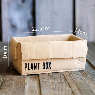 Maceta Creativa de Papel Cemento para Plantas de Interior y Balcón - Image 9