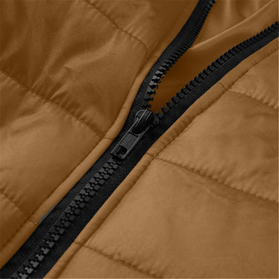 Chaqueta Acolchada de Cuello Alto en Algodón - Estilo Universitario - Image 23
