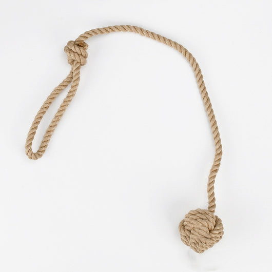 Anillo de Cuerda de Cáñamo Resistente a Mordidas para Perros - Image 4