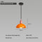 Copa Grande Naranja Rosa Luz Cálida