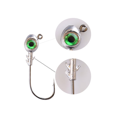 Anzuelo Jig Cambrian Big Eye con Cabeza de Pez - Image 6