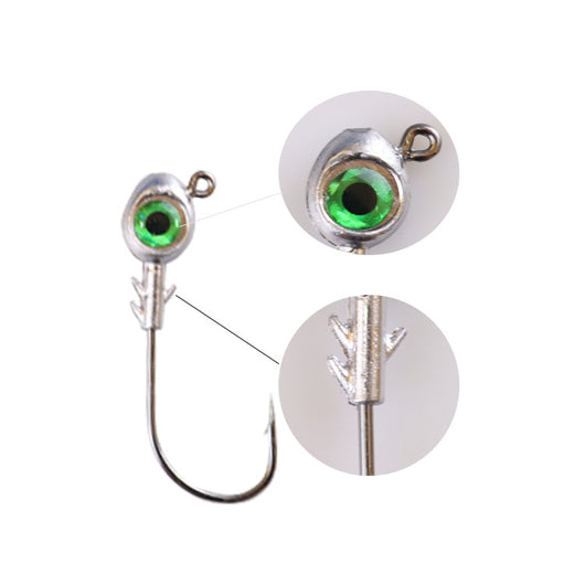 Anzuelo Jig Cambrian Big Eye con Cabeza de Pez - Image 6