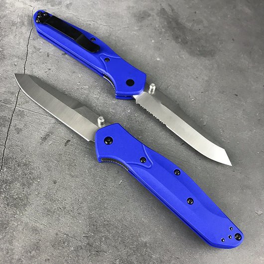 Cuchillo Plegable de Acero Inoxidable para Aventuras al Aire Libre - Image 12