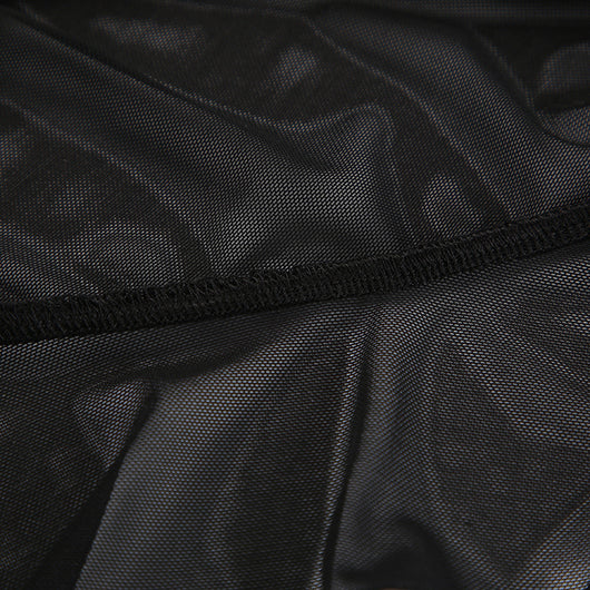 Top Maxi de Tul Negro con Volantes - Image 15
