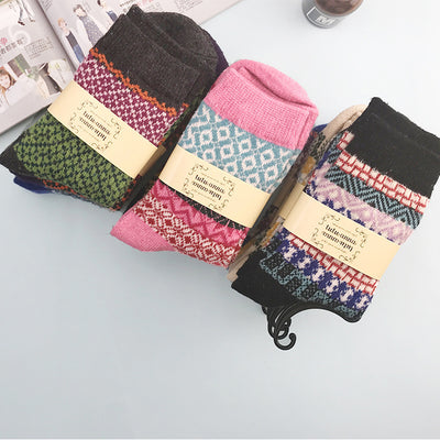 Calcetines de Lana de Conejo Gruesos y Cálidos para Mujer - Image 12