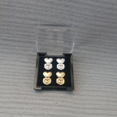 Aretes de Cobre Corazones Unidos - Diseño Moderno y Elegante - Image 16