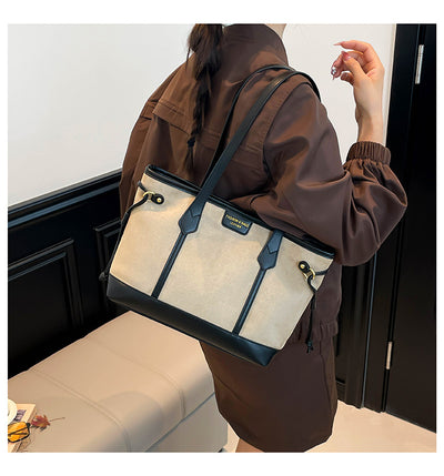 Bolso de Hombro Elegante Textura Premium Tote Ejecutivo - Image 16