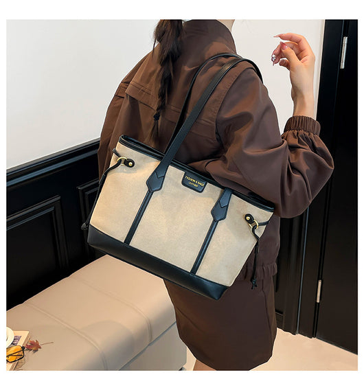 Bolso de Hombro Elegante Textura Premium Tote Ejecutivo - Image 16