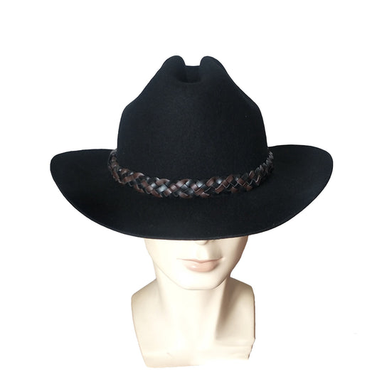 Sombrero Vaquero Occidental de Fieltro Lana - Gorro Jazz Elegante - Image 12