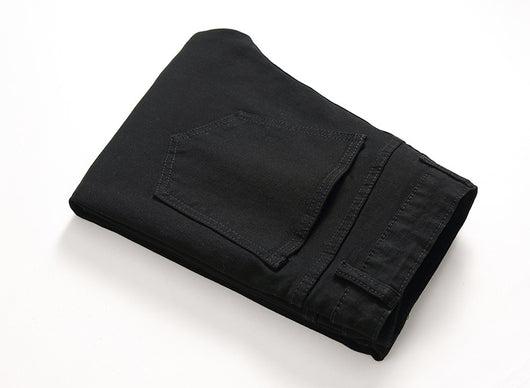 Pantalones Vaqueros Elásticos Casuales Estilo Europeo y Americano para Hombre - Image 33