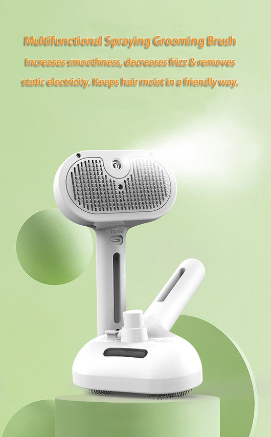 Peine Deslanador Automático con Humidificador para Perros - Image 11