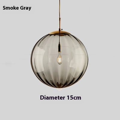 Lámpara de Techo Moderna con Bola de Cristal Ondulado - Image 11