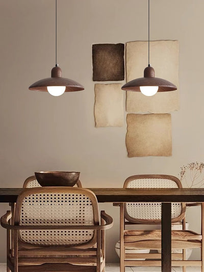 Lámpara de Techo Estilo Retro Japonés para Bar y Dormitorio - Image 14