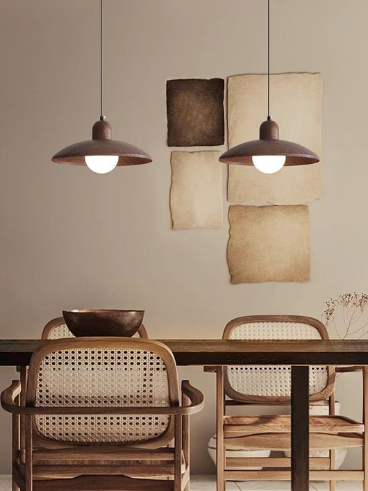 Lámpara de Techo Estilo Retro Japonés para Bar y Dormitorio - Image 14