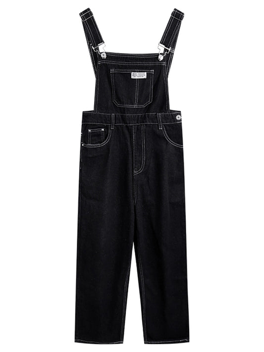 Pantalón Retro Cintura Alta Recto Negro Denim - Image 2