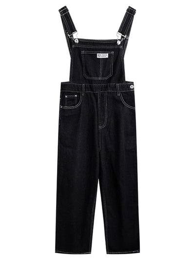 Pantalón Retro Cintura Alta Recto Negro Denim - Image 2