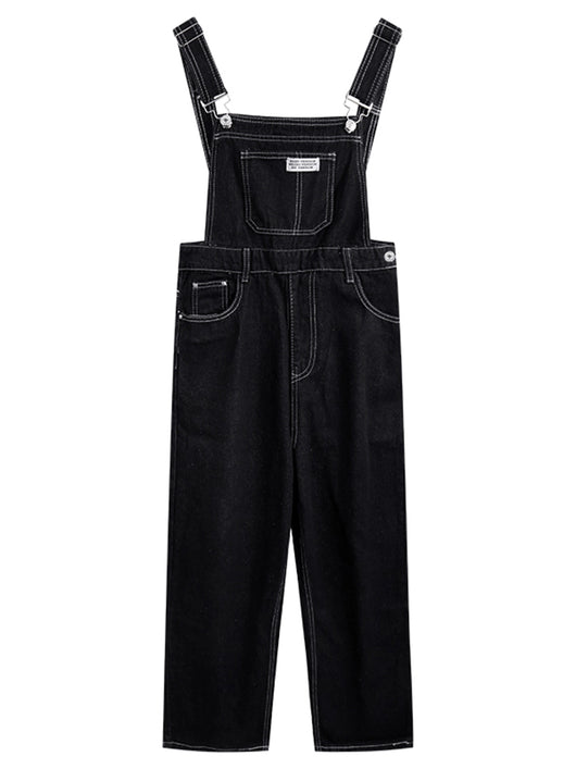 Pantalón Retro Cintura Alta Recto Negro Denim - Image 2