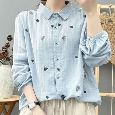 Blusa Larga de Algodón 100% Transpirable y Suave para Mujer - Image 15