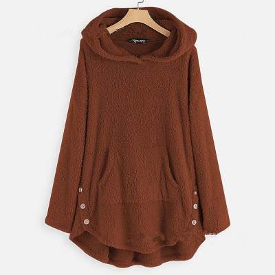 Suéter Acolchado Doble Faz con Capucha - Manga Larga Estilo Europeo - Image 9