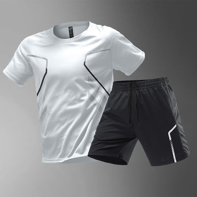 Camiseta Deportiva para Hombre con Bloques de Color - Secado Rápido y Transpirable - Image 16