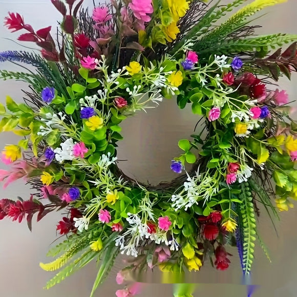 Corona de Flores Silvestres Decorativa