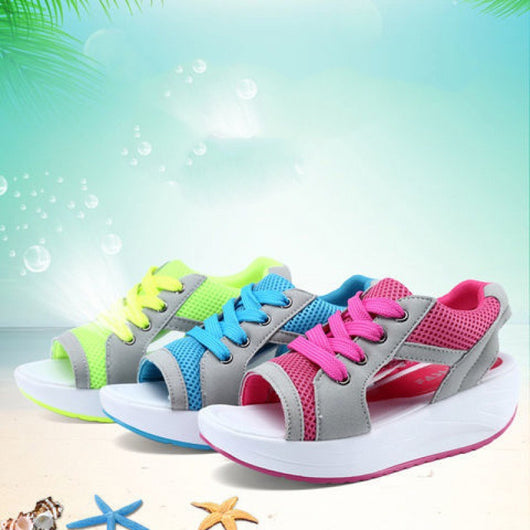 Sandalias de Playa para Mujer con Suela Gruesa Acolchada - Estilo Coreano - Image 11