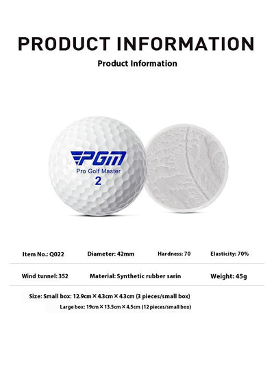 Pelotas de Golf PGM Bicapa de Alta Calidad - Image 17
