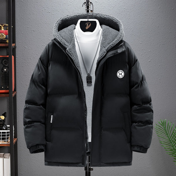 Abrigo Acolchado Bereber con Capucha - Chaqueta de Dos Piezas para Hombre