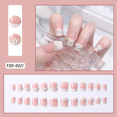 Uñas Postizas Diseño Estrellas y Luna - Image 12