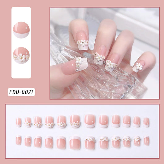 Uñas Postizas Diseño Estrellas y Luna - Image 12