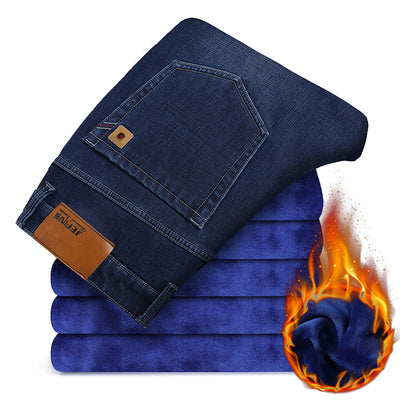 Jeans Rectos Holgados Gruesos para Hombre - Image 5