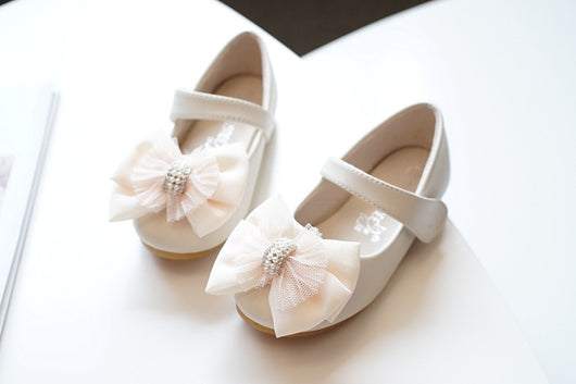 Zapatos Infantiles Princesa con Strass y Flores para Niña - Image 8